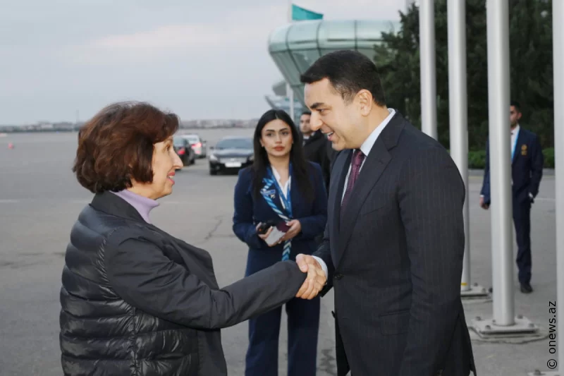 Şimali Makedoniya prezidenti Bakıya gəldi