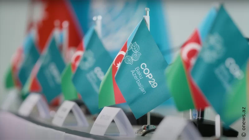 COP29-un açılış mərasimi başladı