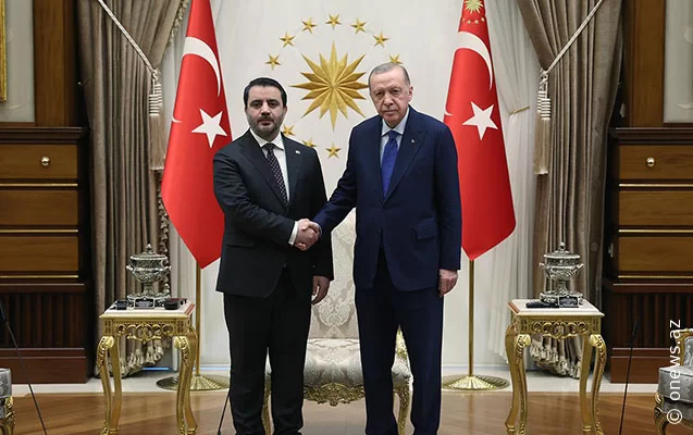 Ərdoğan Suriyanın baş diplomatını qəbul etdi