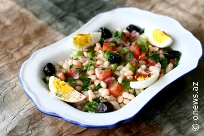 Xanım saatı: Ağ lobya salatı necə hazırlanır?