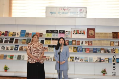 Milli Mətbuatının yaranmasının 150 illik yubileyinə həsr olunmuş kitab sərgisi açıldı