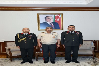 Zakir Həsənov Türkiyənin yeni hərbi attaşesini qəbul etdi