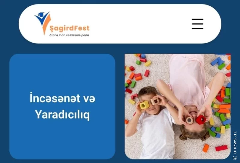 Yaradıcı şagirdlərlə bağlı yeni layihə təqdim edilir