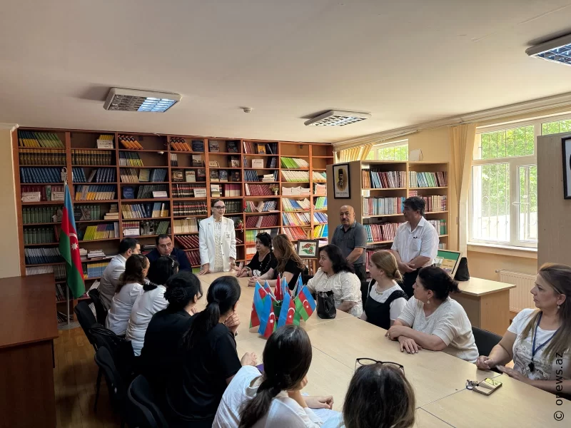 YAP Nərimanov rayon təşkilatının Ərazi Partiya Təşkilatında üzvlərlə görüş  keçirilib.