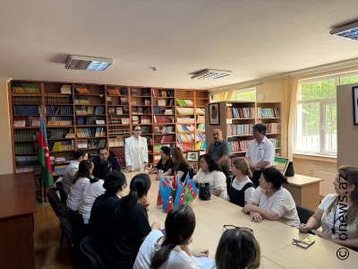 YAP Nərimanov rayon təşkilatının Ərazi Partiya Təşkilatında üzvlərlə görüş  keçirilib.
