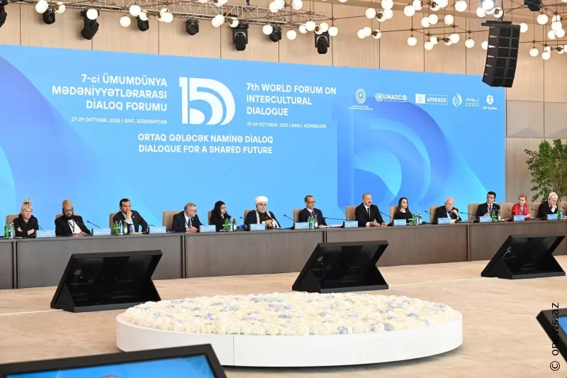 Multikultural dəyərlər Azərbaycanın beynəlxalq dialoq təşəbbüslərinin əsasını təşkil edir